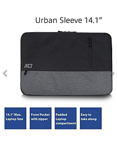 ACT | Laptop | Sleeve | Urban | 14.1 inch 