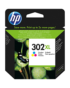 HP 302XL 410293 high capacity drie kleuren inktcartridge