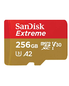 SanDisk Extreme® microSDXC™ UHS-I KAART - 256 GB