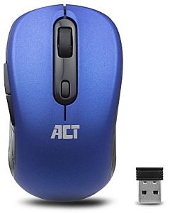 ACT Draadloze Muis DPI 1600  kleur Blauw