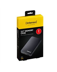 Intenso | Harddisk | Extern | 2 TB | USB 3.0 | 2,5 inch | Portable | Zwart